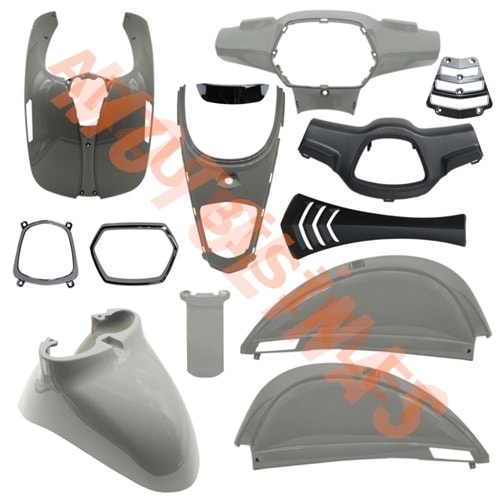 KAPORTA SET [GRİ] - KUBA BLUEBIRD