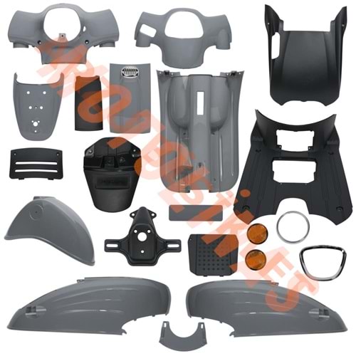 KAPORTA SET [GRİ] - MONDIAL TURİSMO