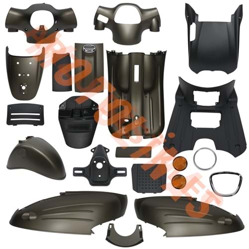 KAPORTA SET [KAHVERENGİ] - MONDIAL TURİSMO