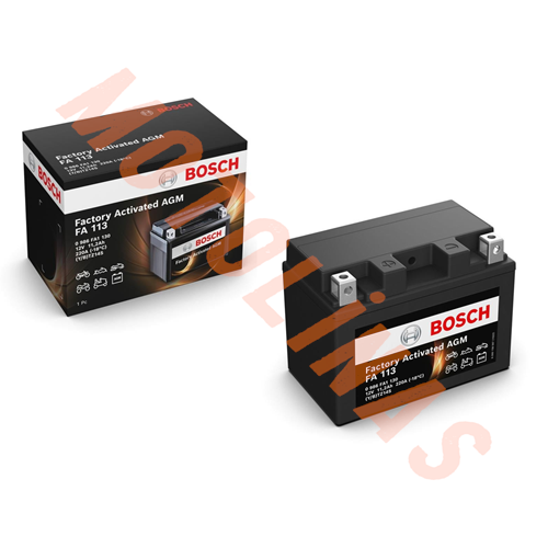 BOSCH MOTOSİKLET BAKIMSIZ AKÜ [FA113] YTZ14S 12V 11,2 Ah 2 YIL GARANTİLİ