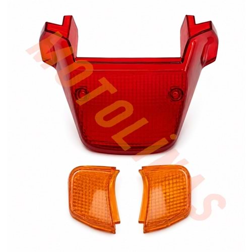 ARKA STOP CAMI + ARKA SİNYAL CAMI TAKIM OEM - YAMAHA BWS 100
