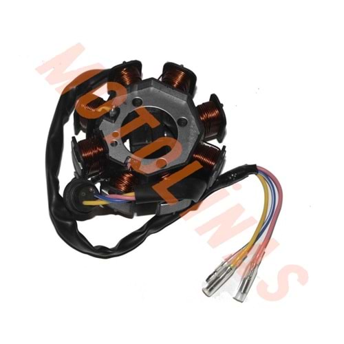 STATÖR 8 li 3 KABLOLU İTHAL [BEZ SARGISIZ]- CG