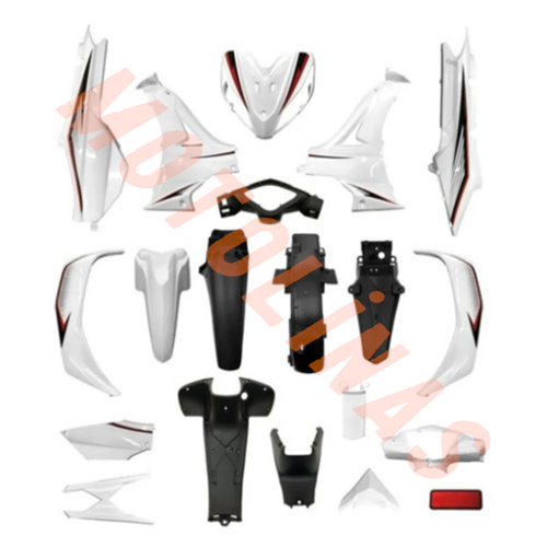 KAPORTA SET KOMPLE [BEYAZ] - KUBA EGE