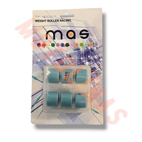 AĞIRLIK TAHRİK SETİ MAS [12 GR] [PERFORMANS] - ACTİVA S, FİZY, DİO, LX200, KYMCO150