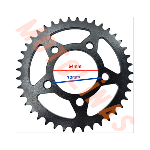 ARKA DİŞLİ [38T] 64mm - DRİFT L