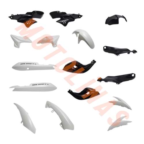 KAPORTA SET BEYAZ - MONDİAL DRİFT 125 L