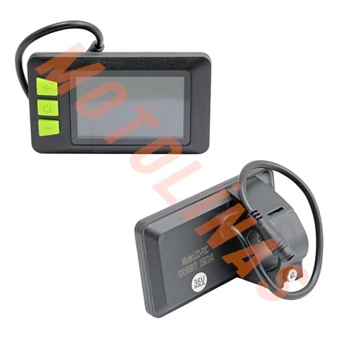 EBİKE EKRAN SAATİ 24V/36V/60V - 6 PİNLİ - RKS UYUMLU, UNİVERSAL