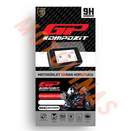 KİLOMETRE KORUYUCU CAM FİLM ŞEFFAF GP KOMPOZİT - HONDA FORZA 250 2025-2026