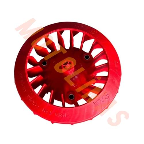 FAN PERVANE KIRMIZI ORJİNAL K2180160 - TVS JUPİTER 125