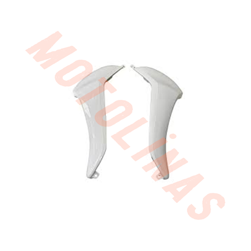 ÖN PANEL SAĞ SOL TAKIM DIŞ DİZLİK [BEYAZ] OEM - TVS JUPİTER125