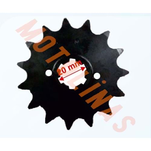 ÖN DİŞLİ 15T - MONDİAL 250 MCT