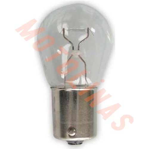 AMPUL [TEK DUY] GÜN IŞIĞI 12V 21W STOP AMPULÜ - UNİVERSAL