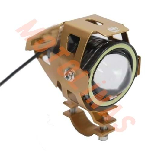 ANGEL ÇAKARLI LED SİS LAMBASI GOLD - UNİVERSAL