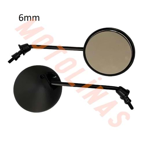 AYNA YUVARLAK [6mm] TAKIM - EBİKE,UNİVERSAL