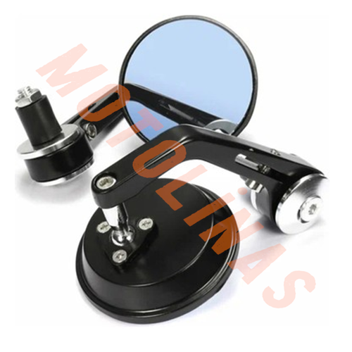 GİDON AYNASI TAKIM [YUVARLAK] GÜMÜŞ - UNİVERSAL