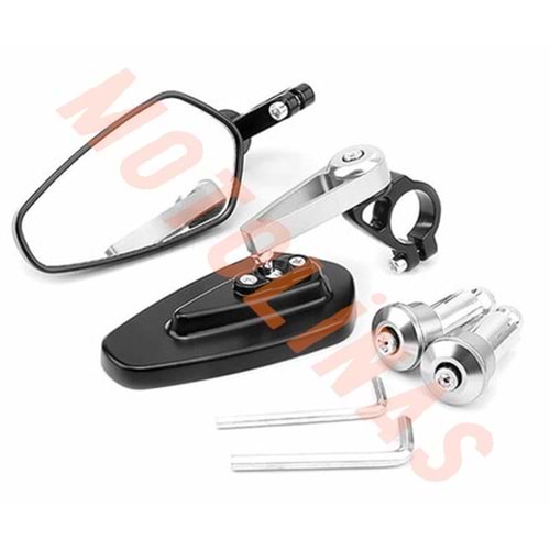 GİDON AYNASI TAKIM [GÜMÜŞ] - UNİVERSAL