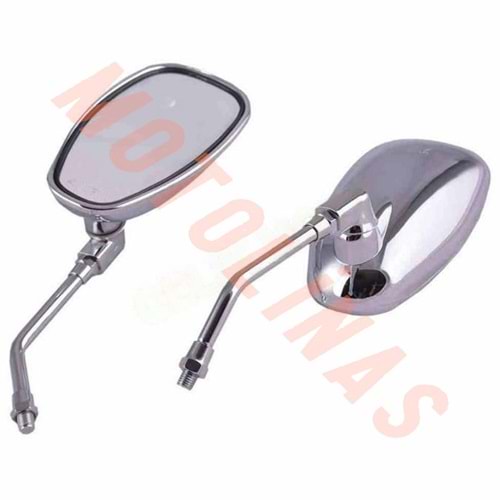 AYNA TAKIMI NİKEL 10mm UZUN KOL - UNİVERSAL