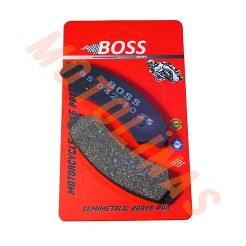 ÖN FREN DİSK BALATASI [BS726] ORGANİK - SEGWAY SNARLER570, ATV