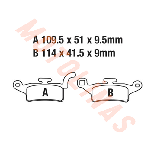DİSK BALATA - BWS125 / YAMAHA XENTER 150
