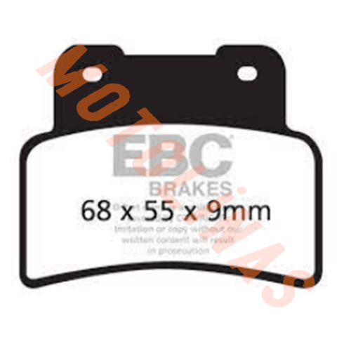 FREN BALATASI [EBC] ORGANİK - PEUGEOT XP400
