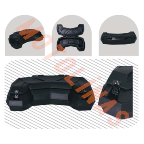 ATV ARKA ÇANTA CV-110 Litre SİYAH
