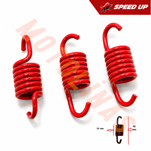PERFORMANS ÖN DEBRİYAJ TORK YAYI [SPEED UP] [1500 RPM - KIRMIZI] - UYUMLU MODELLER AÇIKLAMADA