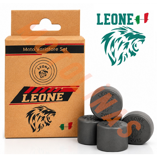 LEONE SİYAH PERFORMANS VARYATÖR BAGA SETİ [6LI / 19x12 / 13.5 GRAM] - JÜPİTER110 - WEGO110