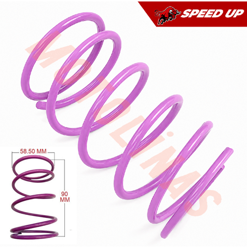 PERFORMANS ARKA DEBRİYAJ TORK YAYI [SPEED UP] [SPY101 - MOR] - 50,80,100cc SCOOTER UYUMLU