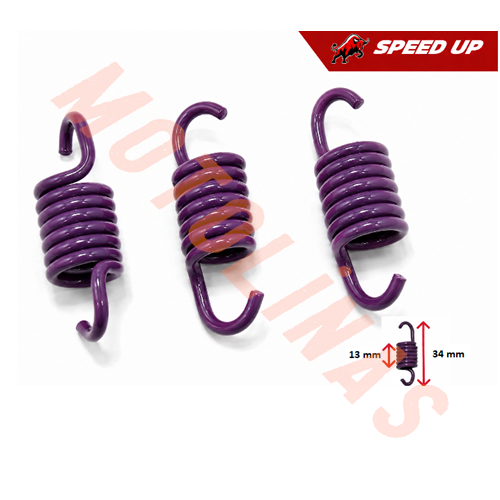 PERFORMANS ARKA DEBRİYAJ BALATA TORK YAYI [SPEED UP] [1500 RPM - MOR] - Kuba Brillant 125, Arora CRV 125, Cappucino 50/125, Mojito 125,RKS Outlook 125/150, RKS Grace 202, RKS Des 125, Wildcat, Spazio, Newlight