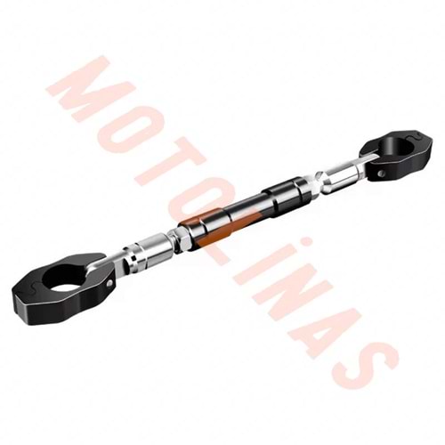 GİDON BARI ALEMİNYUM MOTOSİKLET SİYAH - UNİVERSAL