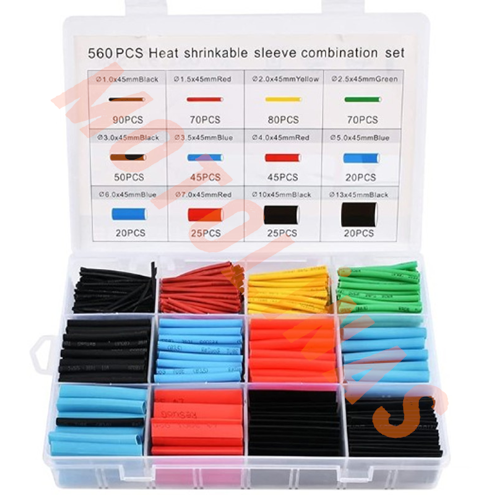 PARÇA KAPLO TAMİR KİTİ, ISIYLA DARALAN MAKARON 560 PARÇA - MUHTELİF