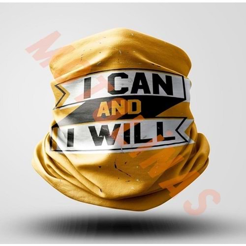 BANDANA BUFF I CAN KARTLIKLI - UNİVERSAL