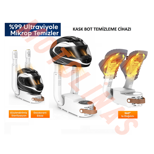 PROFESONEL KASK-MOTOSİKLET BOTU KURUTMA VE DEZENFEKSİYON CİHAZI