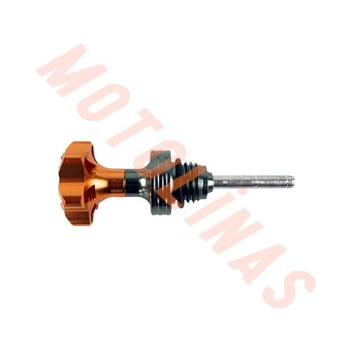YAĞ ÇUBUĞU CNC TURUNCU - MOTOSİKLET UNİVERSAL