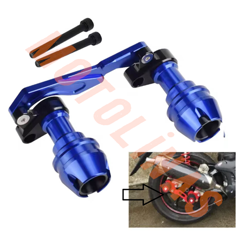EGZOZ KORUMA TAKOZU TKZ02 [HER MOTOR İLE UYUMLU] MAVİ - UNİVERSAL
