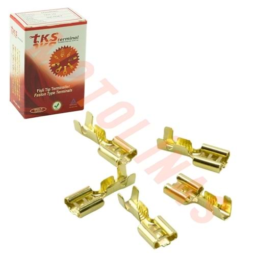 SARI FİŞ NO:2 DİŞİ FİŞ GEÇME TKS-2D ( PAKET: 300 LÜ ) ADET FİYAT
