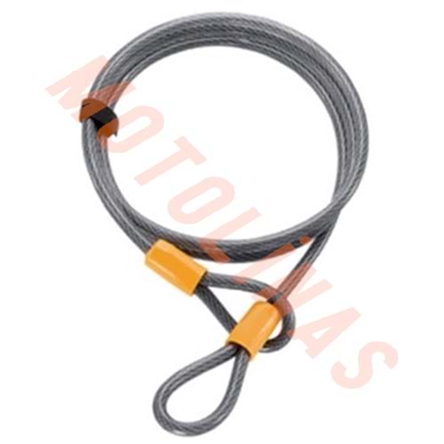 HALAT KİLİT ÇELİK KABLO 2.20cm X 10mm Kalınlık ÜST SEVİYE KORUMAA