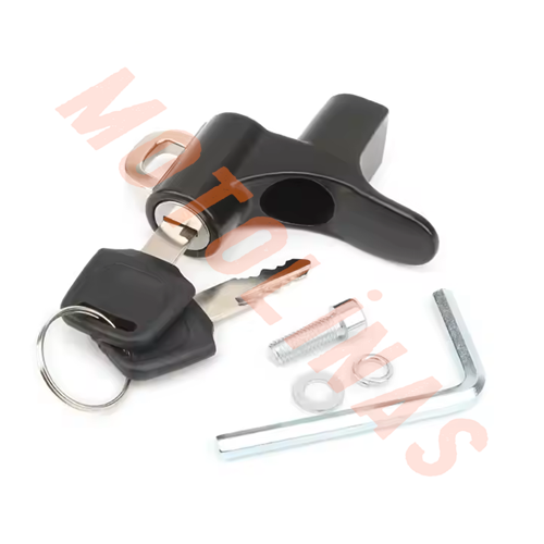 SCOOTER UYUMLU KASK KİLİDİ + ASKI APARATLI - İTHAL