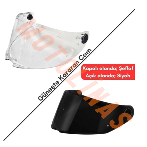 KASK CAMI [GÜNEŞTE KARARAN] LS2 RAPİD - 353 SERİSİ UYUMLU OEM KALİTE