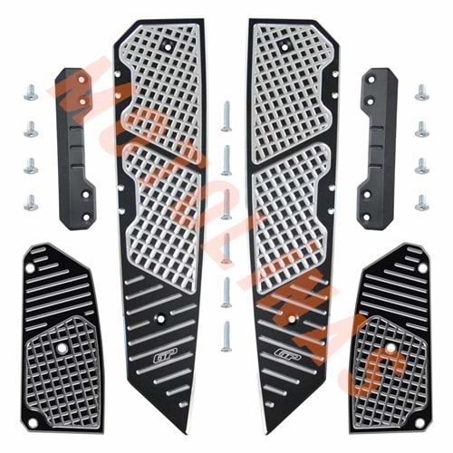 PASPAS ALÜMİNYUM GRİ BASAMAK GP KOMPOZİT - HONDA FORZA 250 18-26