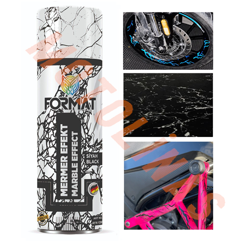 SPREY BOYA ÖZEL SERİ [ŞİMŞEK EFEKT - SİYAH] 200ml