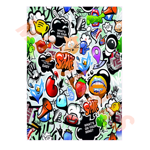 A4 STİCKER HELLAFLUSH KAPLAMA [MODEL : ML-1] - UNİVERSAL