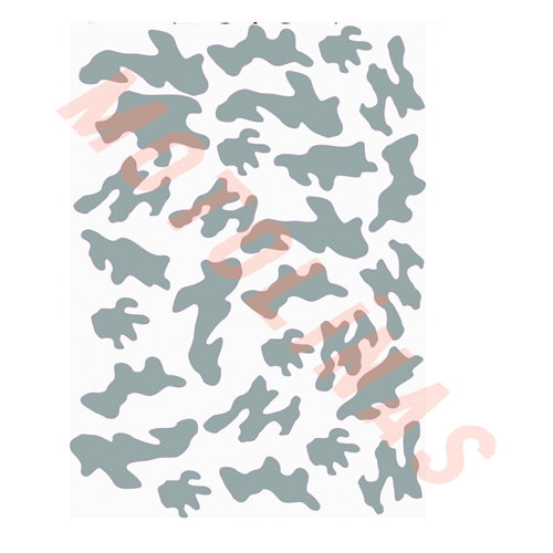 STİCKER SETİ [A4] [KAMUFLAJ GRİ] - UNİVERSAL