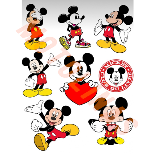 STİCKER SETİ [A4] [MİCKEY MOUSE] - UNİVERSAL