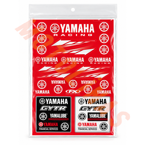 YAMAHA ETİKETLERİ [ORJİNAL MODEL] A4 BOYUT İTHAL STİCKER