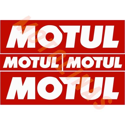 MOTUL STİCKER 2+2 SET Boyut : 4cmx15cm - 2cmx7cm - AKSESUAR