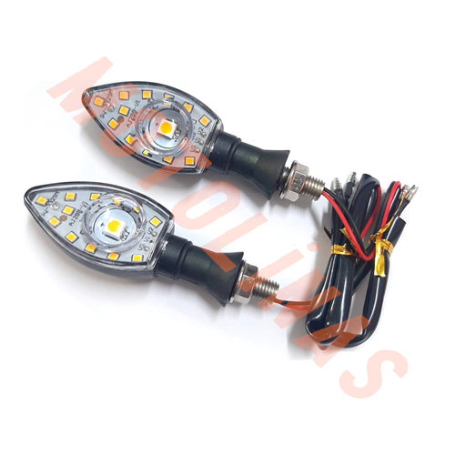 SİNYAL 2 li SARI IŞIK LEDLİ MERCEKLİ - MUHTELİF