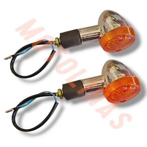 CHOPPER SİNYAL TAKIMI NİKEL LNS - MOTOSİKLET