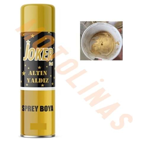 SPREY BOYA PARLAK GOLD SARI RENK ÖZEL 400 ML