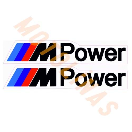 MPOWER 3x15cm 2 ADET SİYAH - UNİVERSAL